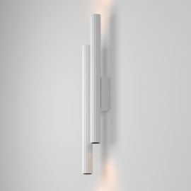 Aplice, corpuri de iluminat pentru pereti - Aplica LED ambientala stil minimalist Calipso 24W alba