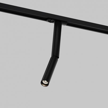 Spoturi, Proiectoare pe sina - Spot LED, accesoriu pentru sinele monofazate Unity, Dual negru