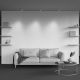 Spoturi tavan fals - Spot incastrabil stil minimalist Calipso alb