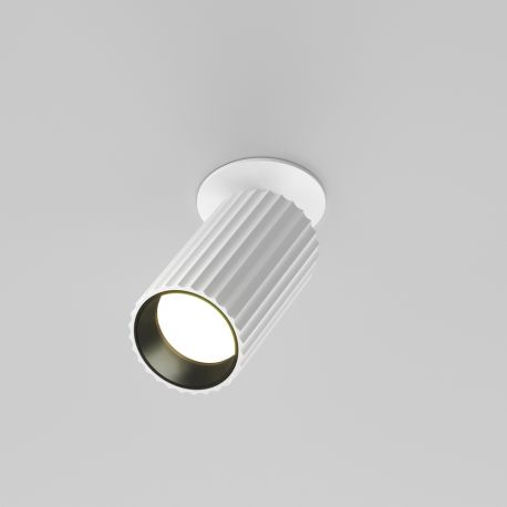 Spoturi tavan fals - Spot incastrabil stil minimalist Calipso alb