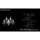 Aplice Cristal Bohemia - Aplica cu 5 brate Cristal Bohemia