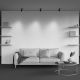 Spoturi tavan fals - Spot incastrabil stil minimalist Calipso negru