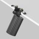 Spoturi tavan fals - Spot incastrabil stil minimalist Calipso negru