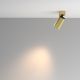 Plafoniere cu spoturi, Spoturi aplicate - Spot aplicat stil minimalist Calipso alama