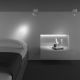 Plafoniere cu spoturi, Spoturi aplicate - Spot LED aplicat ajustabil Yin alb