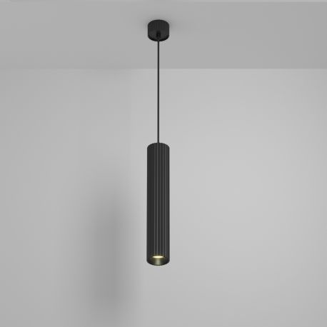 Pendule, Lustre suspendate - Pendul cu Spot GU10 stil minimalist Calipso negru
