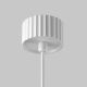 Pendule, Lustre suspendate - Pendul cu Spot GU10 stil minimalist Calipso alb