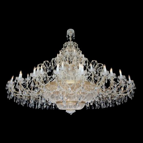 Lustre Cristal Bohemia - Lustra XXXL Maria Theresa cu 104 brate, cristal Bohemia