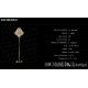 Veioze, Lampadare Cristal - Lampadar, lampa de podea LUX cristal Bohemia