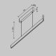 Pendule, Lustre suspendate - Lustra LED ajustabila stil liniar minimalist Ephoria alama