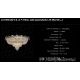 Plafoniere Cristal Bohemia - Plafoniera Cristal Bohemia, F 2 floor, tube, diametru 115cm