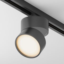Spoturi, Proiectoare pe sina - Spot LED, accesoriu pentru sinele monofazate Unity, ONDA 3000K negru