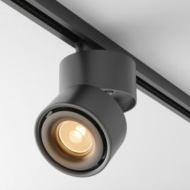 Spoturi, Proiectoare pe sina - Spot LED ajustabil, accesoriu pentru sinele monofazate Unity, Yin negru