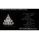 Lustre Cristal Bohemia - Lustra XXL cu 84 brate, cristal Bohemia L11 009/84/1-A