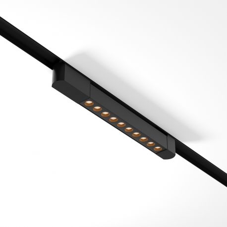 Spoturi, Proiectoare pe sina - Spot LED, accesoriu pentru sinele monofazate Unity, Points Rot 3000K negru