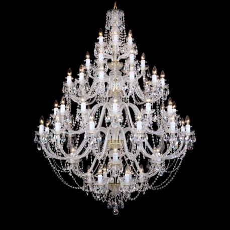 Lustre Cristal Bohemia - Lustra cu 60 brate cristal Bohemia L11 009/60/1-A