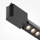 Spoturi, Proiectoare pe sina - Spot LED, accesoriu pentru sinele monofazate Unity, Points Rot 4000K negru