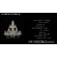 Lustre Cristal Bohemia - Lustra 24 brate cristal Bohemia