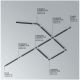Spoturi, Proiectoare pe sina - Spot LED, accesoriu pentru sinele monofazate Unity, Points Rot 4000K alb