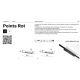 Spoturi, Proiectoare pe sina - Spot LED, accesoriu pentru sinele monofazate Unity, Points Rot 4000K alb
