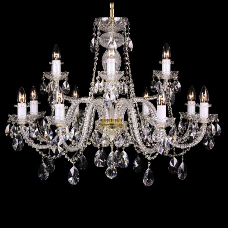 Lustre Cristal Bohemia - Lustra, Candelabru 12 brate cristal Bohemia