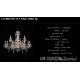 Lustre Cristal Bohemia - Lustra 12 brate F2 cristal Bohemia