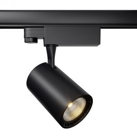 Spot LED, accesoriu pentru sinele trifazate Trinity/ Vuoro negru 10W 4000K
