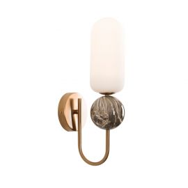 Aplice, corpuri de iluminat pentru pereti - Aplica de perete design decorativ Roma auriu