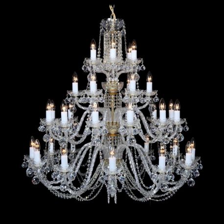Lustre Cristal Bohemia - Lustra 54 brate cristal Bohemia L11 007/54/4
