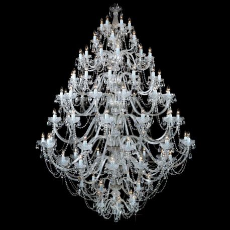 Lustre Cristal Bohemia - Candelabru XXXL 96 brate cristal Bohemia L11 006/96/1-A