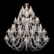 Lustre Cristal Bohemia - Lustra XXL cu 84 brate, cristal Bohemia L11 006/84/1-A