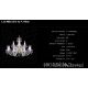 Lustre Cristal Bohemia - Lustra 12 brate F2 cristal Bohemia