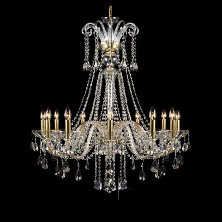Lustre Cristal Bohemia - Lustra 12 brate cristal Bohemia L11 907/12/1-A