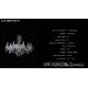 Lustre Cristal Bohemia - Lustra 12 brate cristal Bohemia L11 120/12/1-A