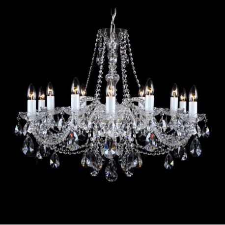 Lustre Cristal Bohemia - Lustra 12 brate cristal Bohemia L11 120/12/1-A