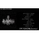Lustre Cristal Bohemia - Lustra 12 brate cristal Bohemia