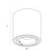Plafoniere cu spoturi, Spoturi aplicate - Spot LED aplicat Fix D-7cm negru