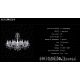 Lustre Cristal Bohemia - Lustra 12 brate cristal Bohemia