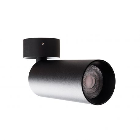 Plafoniere cu spoturi, Spoturi aplicate - Spot LED aplicat directionabil Halo A negru