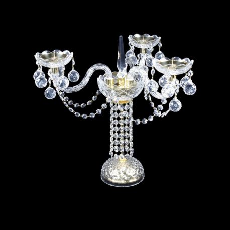 Parfumuri de camera, Idei cadouri, Obiecte decorative - Sfesnic, Suport pentru lumanare design LUX cristal Bohemia