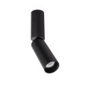 Spot LED aplicat directionabil Halo B negru