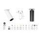 Spoturi tavan fals - Spot LED incastrabil directionabil Halo C negru