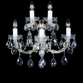 Aplice Cristal Bohemia - Aplica cu 5 brate Cristal Bohemia Maria Theresa