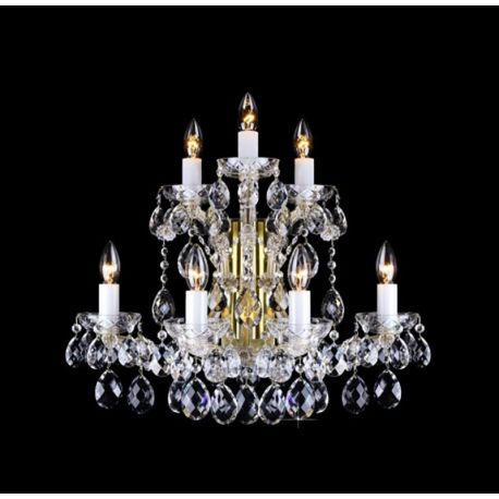 Aplice Cristal Bohemia - Aplica de perete Maria Theresa cu 7 brate, cristal Bohemia