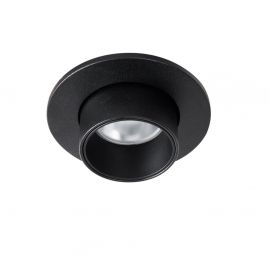 Spoturi tavan fals - Spot LED incastrabil Halo E negru