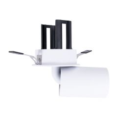 Spoturi tavan fals - Spot LED incastrabil directionabil Halo F alb