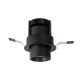 Spoturi tavan fals - Spot LED incastrabil directionabil Halo F negru