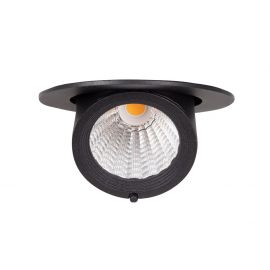 Spoturi tavan fals - Spot LED incastrabil directionabil Rubio negru