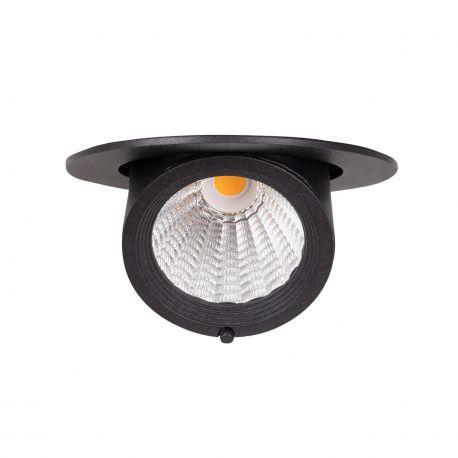 Spoturi tavan fals - Spot LED incastrabil directionabil Rubio negru