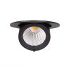 Spot LED incastrabil directionabil Rubio negru